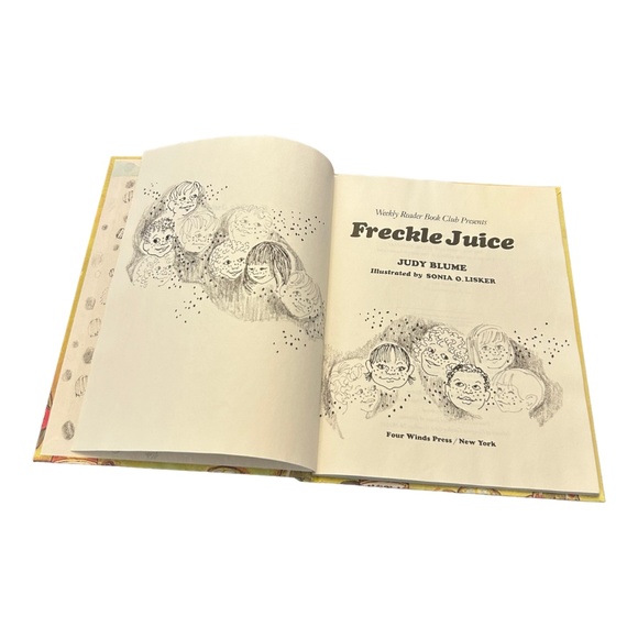Judy Blume Book Freckle Juice - Picture 2 of 3